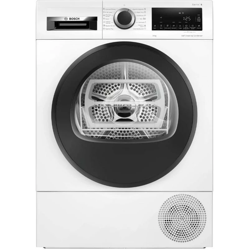 Bosch Tumble Dryer - 9kg - Heat Pump - White - WQG245D0ES