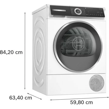 Bosch Dryer - 9Kg - Heat Pump - White - WQH245A0ES
