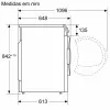 Siemens Tumble Dryer - 9kg - Heat Pump - White - WQ45G2D0ES