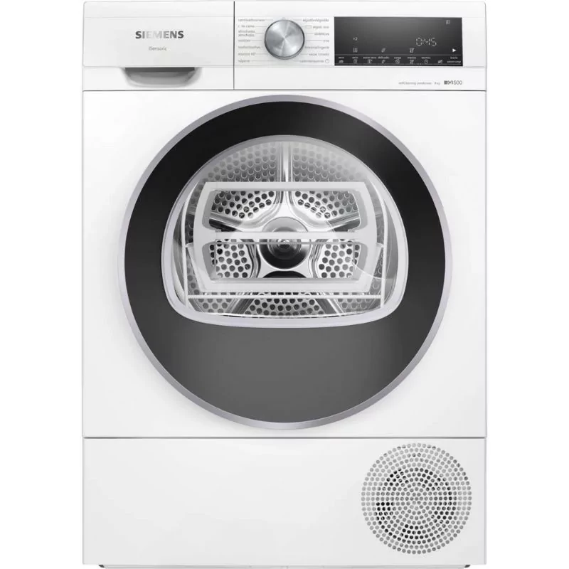 Siemens Tumble Dryer - 9kg - Heat Pump - White - WQ45G2D0ES