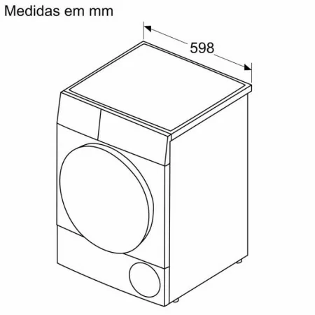 Siemens Tumble Dryer - 9kg - Heat Pump - White - WQ45G2D0ES