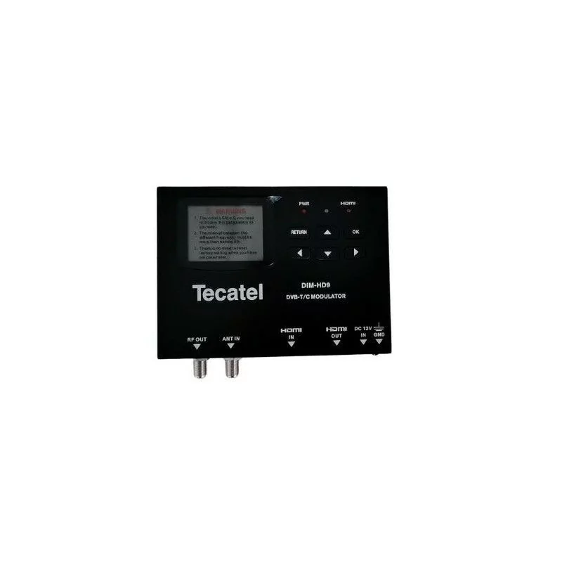 Modulador Digital Tecatel HD DIM-HD9 - DVB T2/C - Loop HDMI|TECATEL|8430549075078 Modulador Digital Tecatel HD DIM-HD9 - DVB T2/C - Loop HDMI|TECATEL|8430549075078