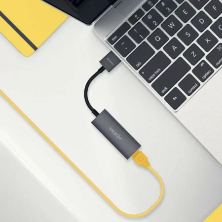 Adaptador USB / RJ45 Aisens - (15cm - Cinza) - A106-0708|AISENS|8436574708455