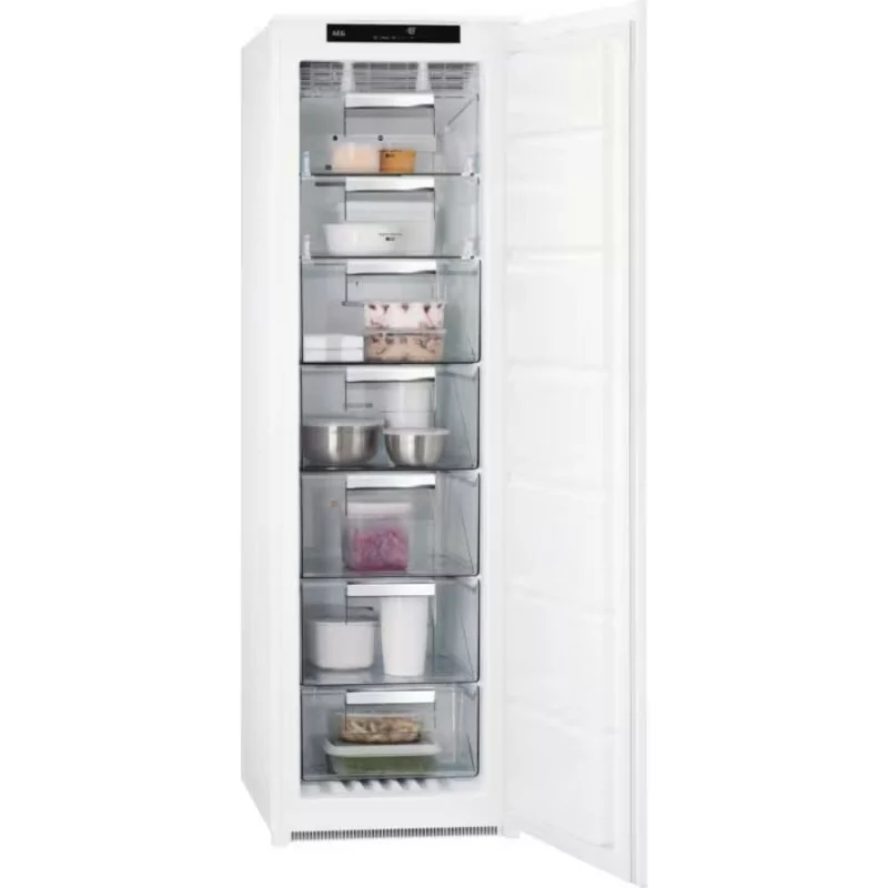 Arca Congeladora Vertical AEG - 204L - No Frost - Classe E - Branca - ABE818E6NS|Aeg|7333394014616 Arca Congeladora Vertical AEG - 204L - No Frost - Classe E - Branca - ABE818E6NS|Aeg|7333394014616