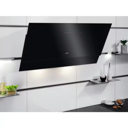 AEG Chimney - 90cm - 42dB - Class A - Black - DVE5971HB