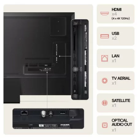 Smart TV LG - (75" - 189cm - QNED MiniLED - 4K UHD - WebOS - 2024) - 75QNED91T6A|LG|8806091956958