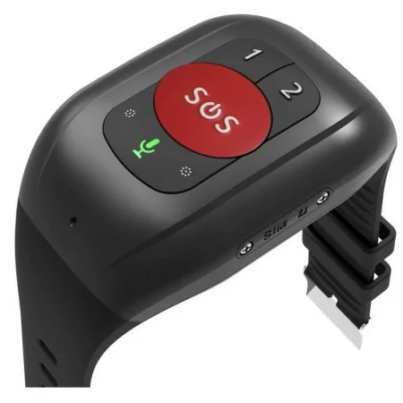 Smart Band Senior Leotec 4G - Nano SIM - (GPS - Batimentos - Pedómetro - Chamadas - Quedas) - Vermelho|Leotec|8436588882394