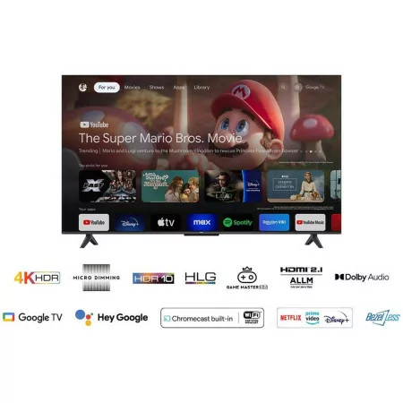 Televisão Smart TV 55" TCL 55P61B - (140cm - Google TV - 4K)|TCL|5901292524616