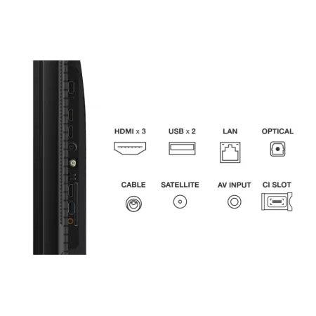 Smart TV QLED 43" TCL 43PC655 - (109cm - Google TV - 4K QLED)