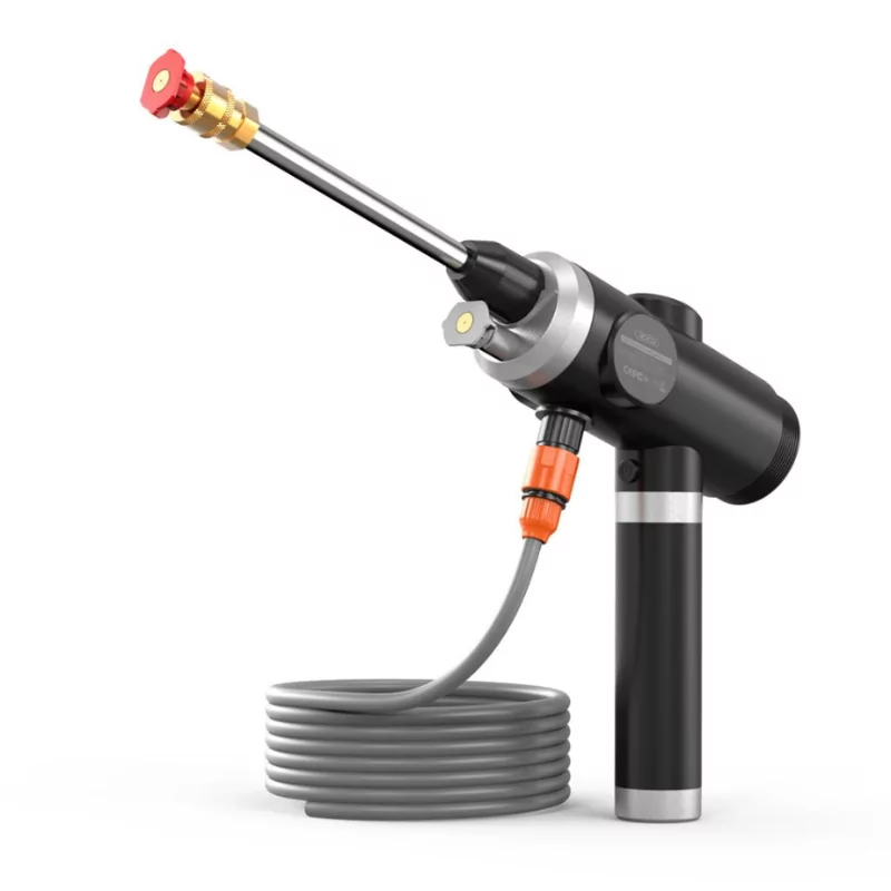 Pistola de Água para Lavagem de Carros XO CZ013 - (5M - 6000mAh - 2L/Min)|K-Pro|6920680843282 Pistola de Água para Lavagem de Carros XO CZ013 - (5M - 6000mAh - 2L/Min)|K-Pro|6920680843282
