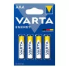 Pilhas Varta Energy Value - AAA LR03 - Pack 4