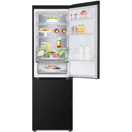 Frigorífico Combinado LG GBV5150DEP - (374L -186cm - No Frost - Classe Energética D - Preto Mate)|LG|8806087984507