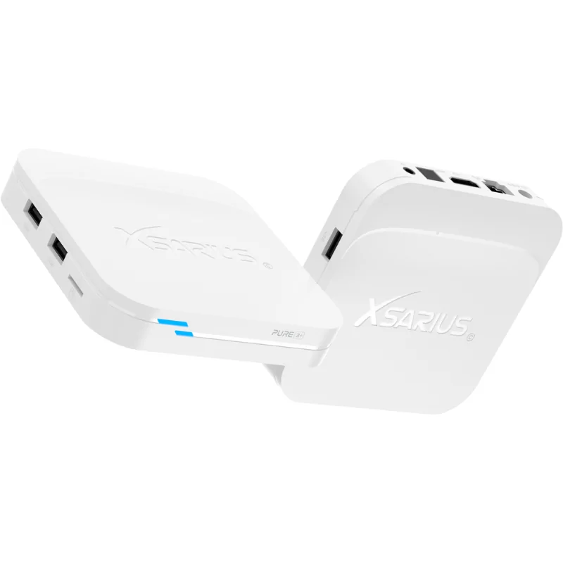 Box Android IPTV - Xsarius Pure 3+ 2GB/16GB UHD 4K - Blanca