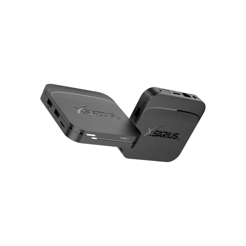 Box Android IPTV - Xsarius Pure 3+ 2GB/16GB UHD 4K - Preto