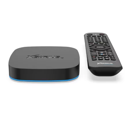 Box Android IPTV - Xsarius Avant 3+ Ultra Black BT - Gigabit Wi-Fi 6 - 4GB/64GB - UHD 4K