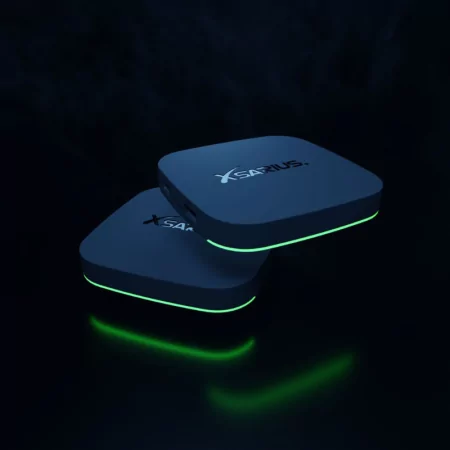 Box Android IPTV - Xsarius Avant 3+ Ultra Black BT - Gigabit Wi-Fi 6 - 4GB/64GB - UHD 4K