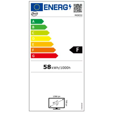 32" HD LED TV - ESMART - (81cm - MIDE3219)