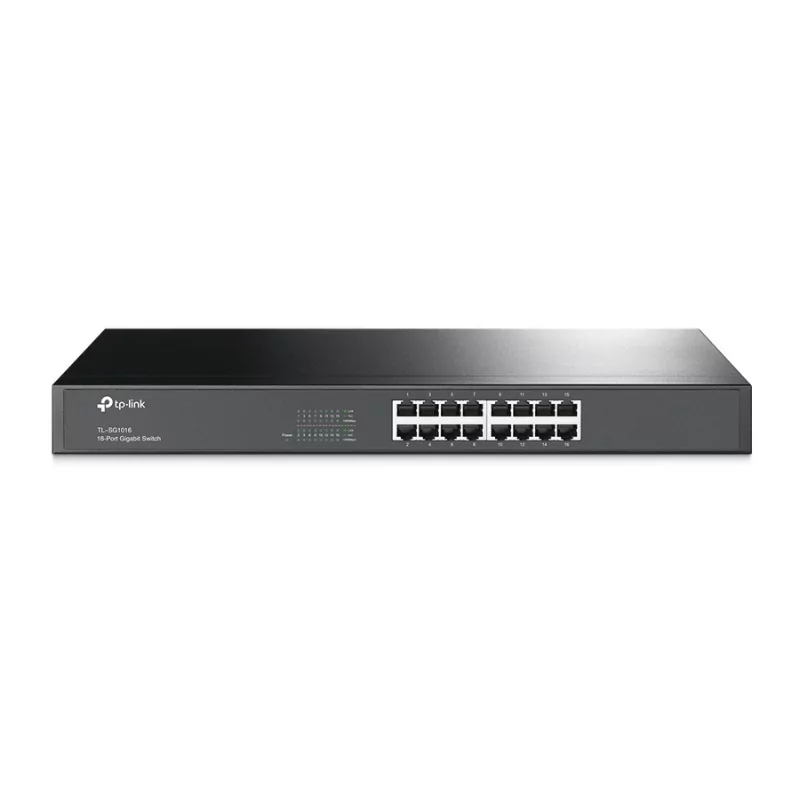 19" Rack Switch - TP-Link 16 Gigabit ports - TL-SG1016 19" Rack Switch - TP-Link 16 Gigabit ports - TL-SG1016