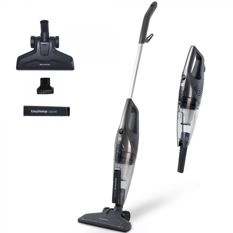 Grunkel ASP-EASY HEPA Upright / Hand Vacuum Cleaner - 16KPa - 600W - 5.5 Meter Cord Grunkel ASP-EASY HEPA Upright / Hand Vacuum Cleaner - 16KPa - 600W - 5.5 Meter Cord