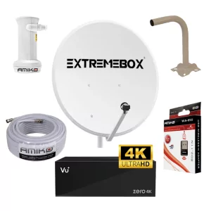 Kit de TV Satélite 4K...