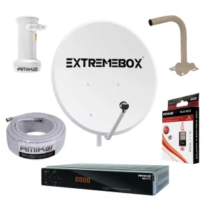 Kit TV Satélite Essencial -...