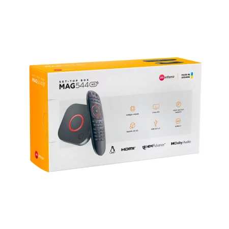 MAG 544W3 - Box IPTV - Linux 4K - WiFi|MAG|7924410272268