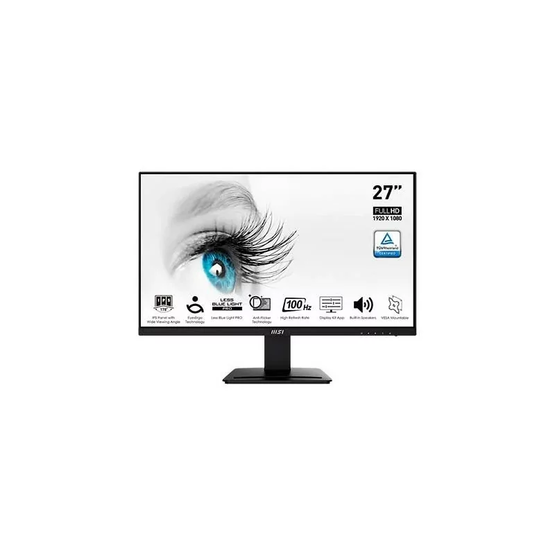 MSI Monitor - (27 - FHD - 100Hz - 1ms - Freesync - 300nits) - MP273A