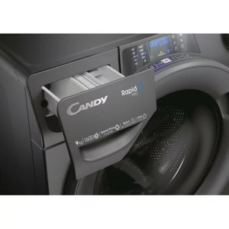 Maquina Lavar Roupa Candy (9Kg - 1600rpm) - RP696BWMRR/1|CANDY|8059019040516