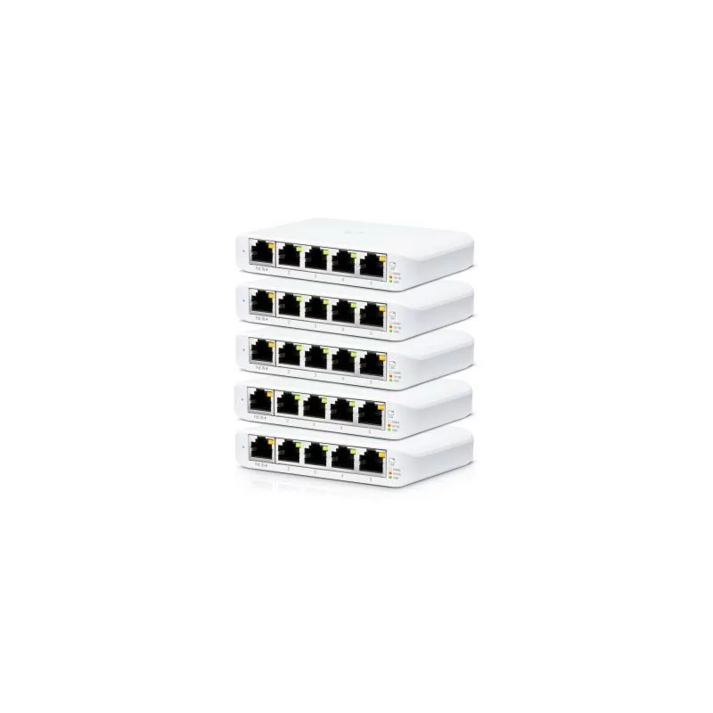 Ubiquiti Unifi Flex Mini Switch - 5 Ports - USWFLEXMINI (Pack 5)
