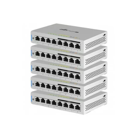 UBIQUITI Switch - 8 PoE Ports - US-8-60W-5