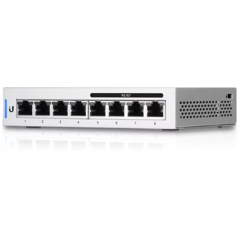 Switch UBIQUITI - 8 Portas PoE - US-8-60W-5