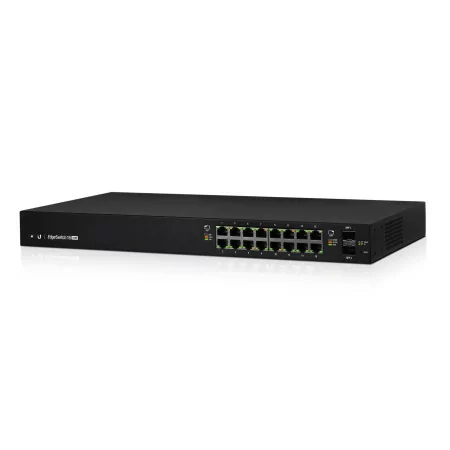 Ubiquiti EdgeSwitch 16 PoE Switch - 16 Ports - ES-16-150W