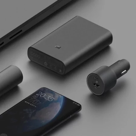 Xiaomi 67W USB-A + Type-C Car Charger - Black - BHR6814GL