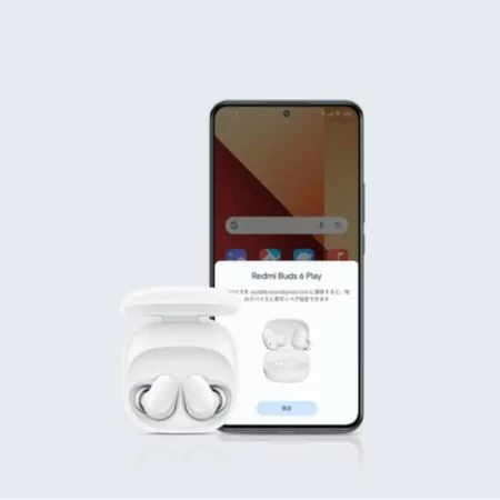 Xiaomi Redmi Buds 6 Play Earphones - White - BHR8773GL