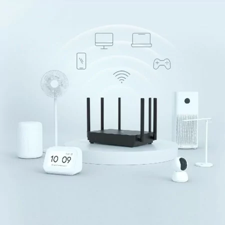 Router Xiaomi AX3200 Wi-Fi 6 - Preto - DVB4314GL|Xiaomi|6934177754951