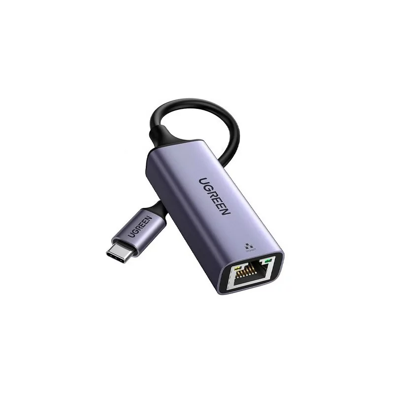 Adaptador Ethernet USB-C Ugreen CM199 (Gigabit 1000Mbps - USB-C 3.1)||6957303857371
