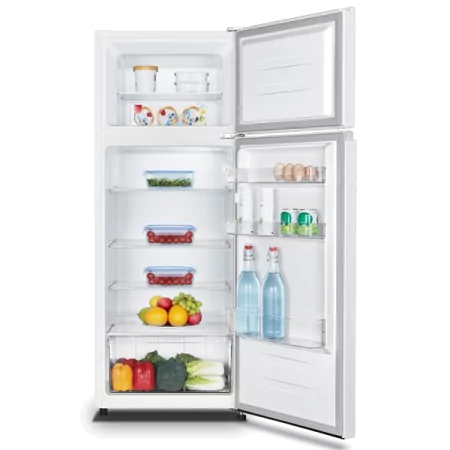 Hisense 2-Door Refrigerator - (206L - White) - RT267D4AWE