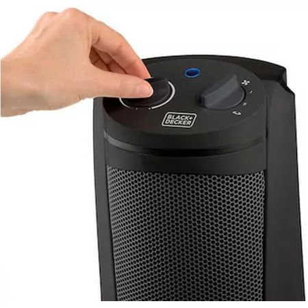 Black Decker BXSH-2002-E Fan Heater - 1000W/2000W
