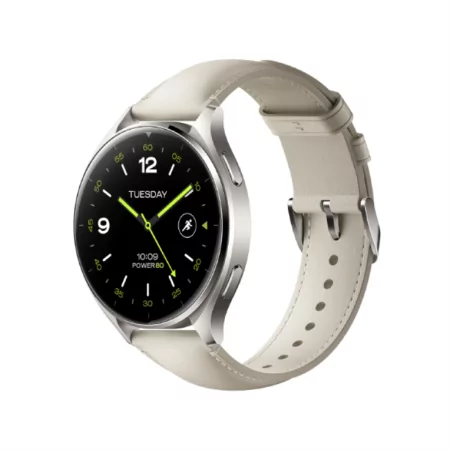 Relógio Xiaomi Watch 2 Bluetooth Titan Gray Case com Pulseira de Couro Branca|Xiaomi|6941812757321
