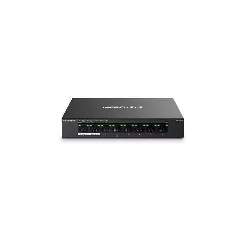 Hub Switch 8 Gigabit Ports Mercusys MS108GP Hub Switch 8 Gigabit Ports Mercusys MS108GP