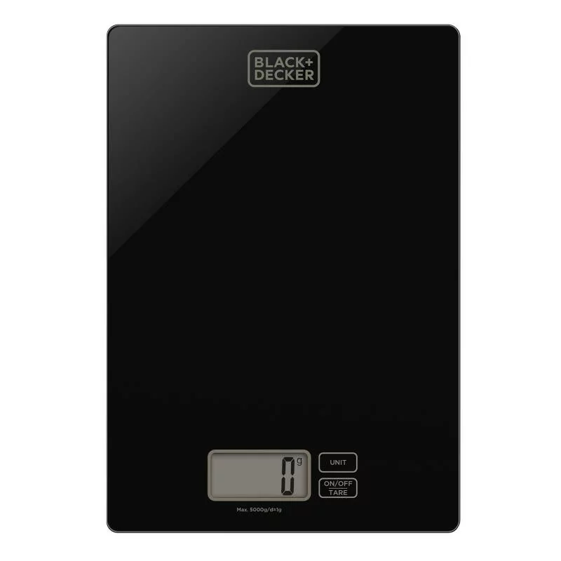 Black+Decker Kitchen Scale 5kg - 1g Precision - BXKS5000E Black+Decker Kitchen Scale 5kg - 1g Precision - BXKS5000E