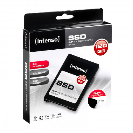 Disco SSD 120GB Sata3 Intenso High Performance