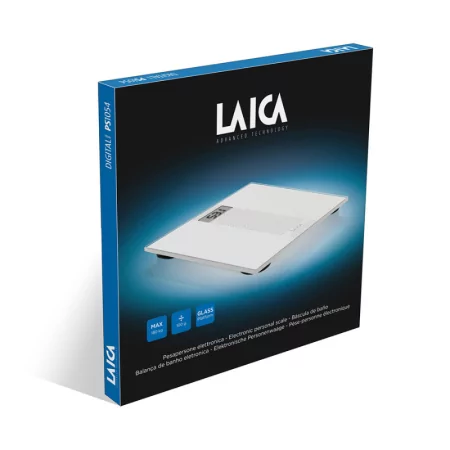 Balança Digital LAICA - P/ Casa de Banho - 180Kg - Branca||8013240101538