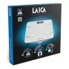 LAICA Digital Bathroom Scale - White - 180kg