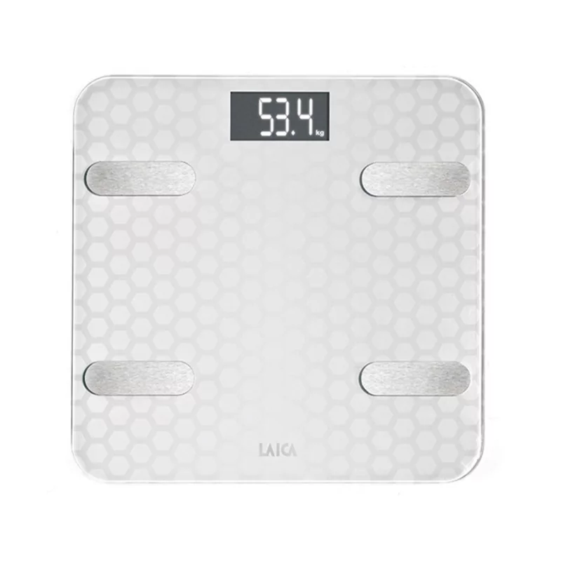 LAICA Digital Bathroom Scale - White - 180kg LAICA Digital Bathroom Scale - White - 180kg