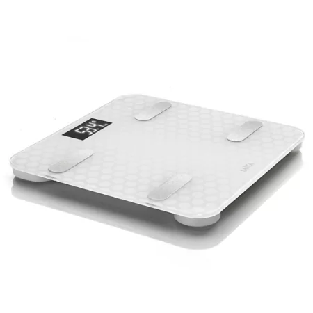 Balança de banho digital com cálculo da composição corpo