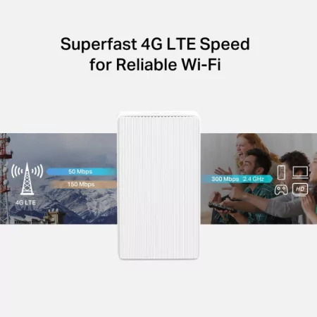 Mercusys N300 Wi-Fi 4G LTE Router