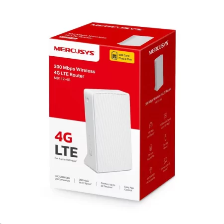 Mercusys N300 Wi-Fi 4G LTE Router