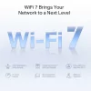 Sistema Mesh Mercusys Halo H47BE BE9300 Tri-Band WiFi 7 2.5GbE (Pack-2)|TP-Link|6957939001681