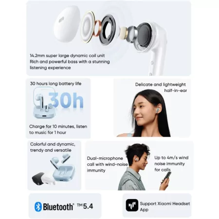 Auriculares Xiaomi Redmi Buds 6 Active True Wireless Azuis|Xiaomi|6941812777558